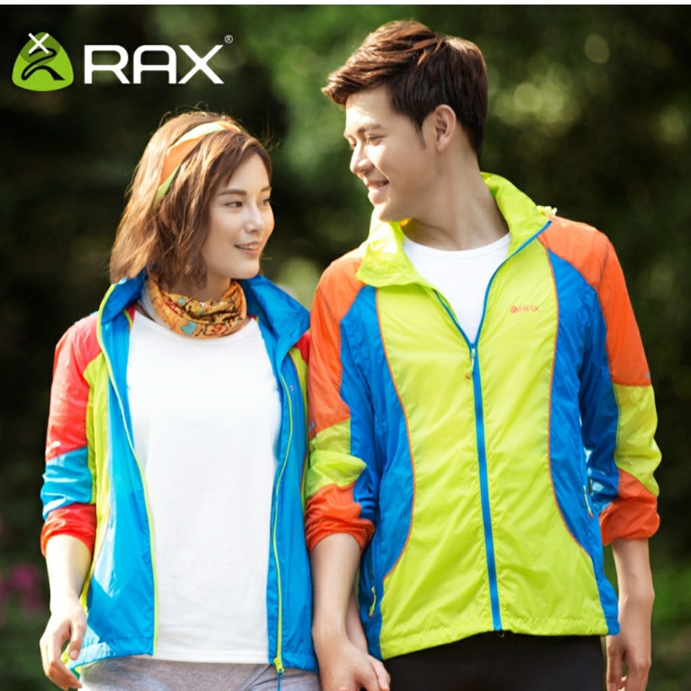 RAX unisex waterproof UV proof thin windbreaker